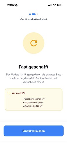 stromleser.one iOS Update fail_21.04.2026