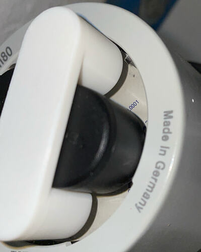 Installierter Sensor